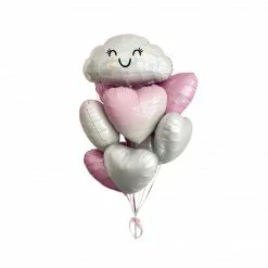 Puffnpop Balloon Bouquets Welcome Baby Cloud