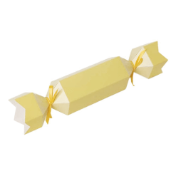 Puffnpop Tableware And Decorations Bon Bon's Pastel Yellow (10pcs)