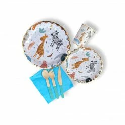 Puff And Pop Happy Safari Tableware Set Tableware Sets