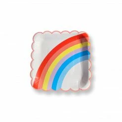Puffnpop Happy Rainbow Plates 9” (8pcs)